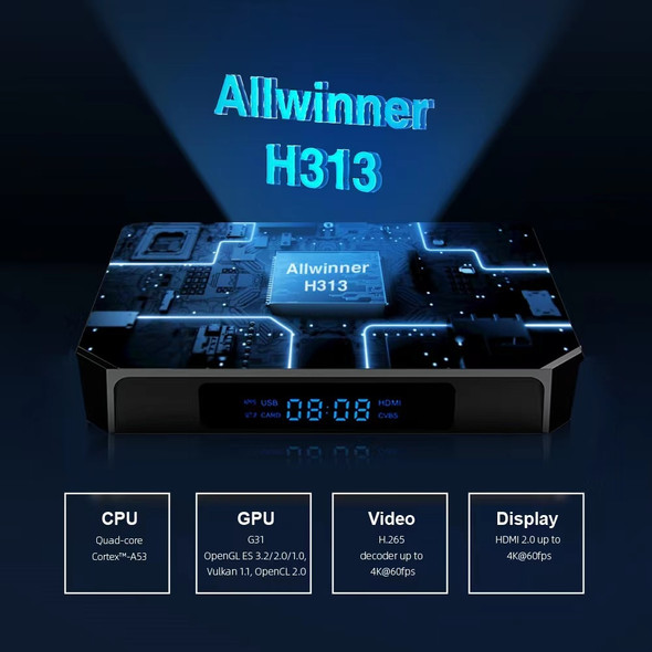 M98 PRO TV Box Android 10.0 2.4G/5G Wifi Allwinner H313 Quad core M98 PRO TV Box Android 10.0 2.4G/5G Wifi Allwinner H313 Quad core