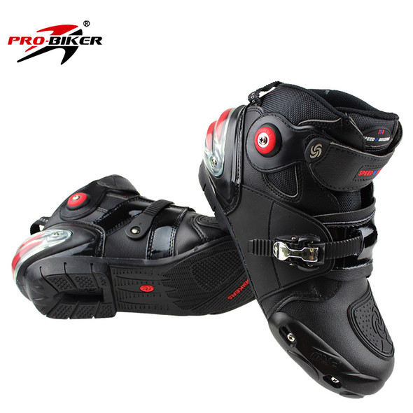 professional motorbike motorcycle boots motocross racing boots waterproof biker protect ankle moto shoes A9003