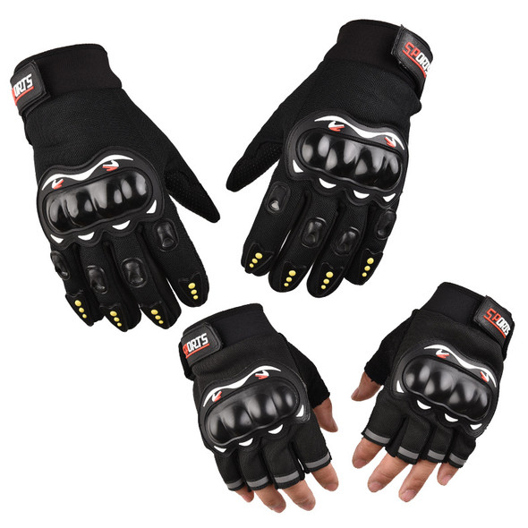 Motorcycle Gloves Men's Motorcycle Gloves Breathable Closed Finger Racing Gloves for Outdoor Sports Crossbike Riding