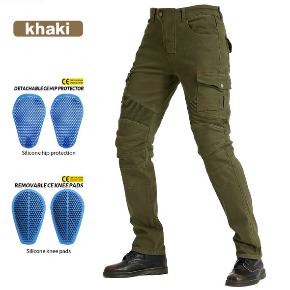 Men Jeans Men Motorcycle Pants Motorcycle Jeans Protective Gear Riding Touring Motorbike Trousers With Hip and Knee Gears Men Jeans Men Motorcycle Pants Motorcycle Jeans Protective Gear Riding Touring Motorbike Trousers With Hip and Knee Gears