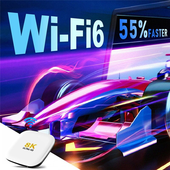 For H96 Max M2 TV Box 2GB+16GB Android 13 Smart TV Box WIFI6 BT5.0 8K