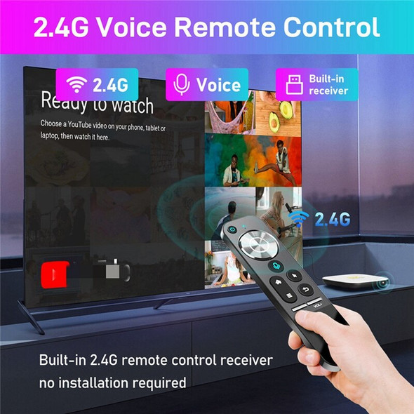 For H96 Max M2 TV Box 4GB+64GB Android 13 Smart TV Box WIFI6 BT 5.0 8K