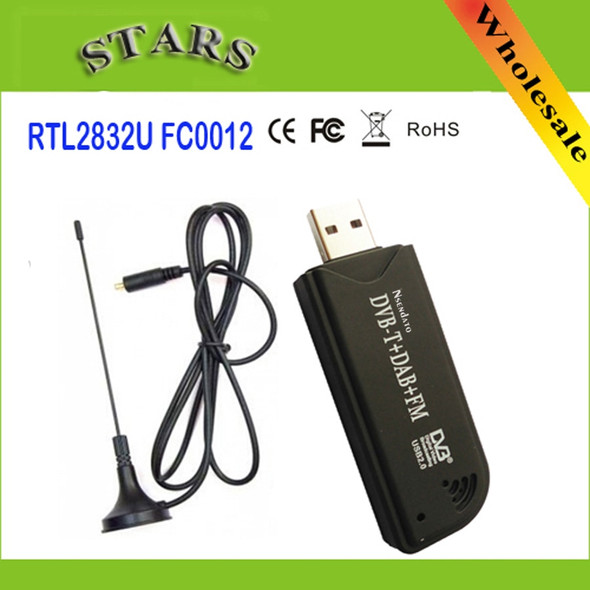 Usb2.0 Dab Fm Dvb-t Rtl2832u Fc0012 Sdr Rtl-sdr Dongle Stick Digital