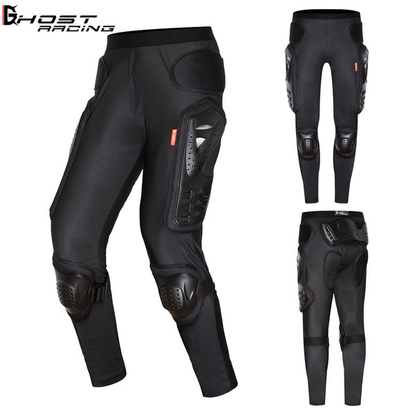 Newest Men's Motocross Pants Long Armor Motorcycle Pants Riding Racing Cycling Motorbike Protective Gear Hip Protector GR-K063