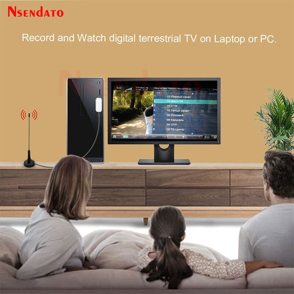 Digital Usb 2.0 Dongle Stick Dvb-t Hdtv Tv Tuner Recorder Receiver