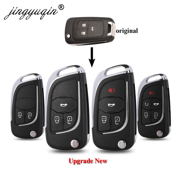 2/3/45B Modified Flip Remote Car Key Shell For Chevrolet Cruze Epica Lova Camaro Fit Buick Opel Vauxhall Insignia Astra Fob Case