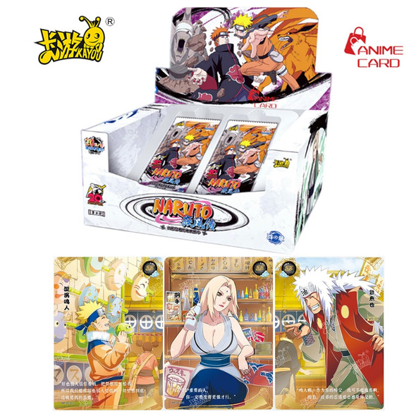 KAYOU Naruto Card Array Chapter Rare BP Card MR Card Anime Character Collection Card Children's Toy Gift Anime Card Store