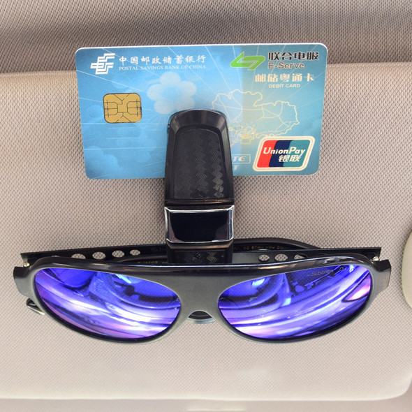 Car Glasses Case Universal Car Sun Visor Glasses Holder Sunglasses Clip Card Ticket Eyeglasses Holder Auto Interior Accessories Car Glasses Case Universal Car Sun Visor Glasses Holder Sunglasses Clip Card Ticket Eyeglasses Holder Auto Interior Accessories