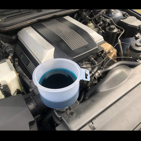 15Pcs/Set Pour Oil Tool Car Accessories Spill Proof Coolant Filling Kit Fit Universal Vehicles Plastic Filling Funnel Spout