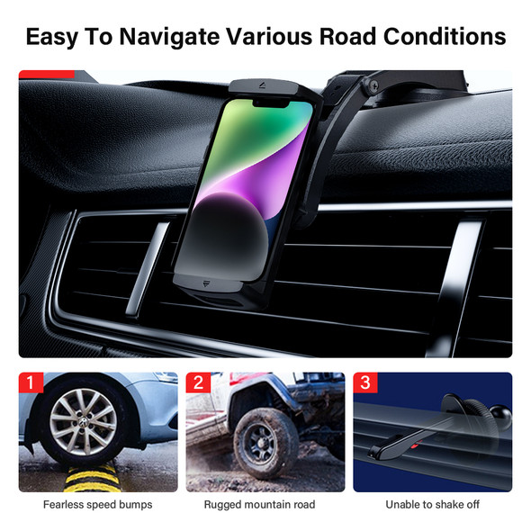 Universal Car Tablet Suction Holder Cell Phone Holder Back Seat Vent Mobile Bracket Auto Supplies For iPad Smart Cell Phone