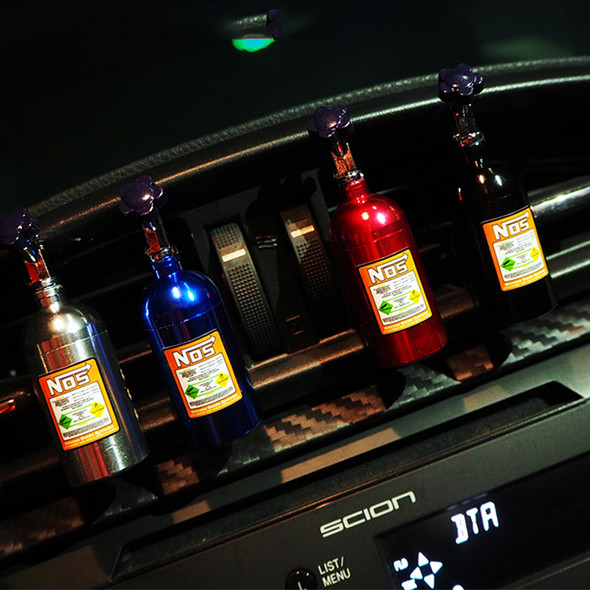 Car Air Freshener NOS Nitrogen Bottle Air Vent Aromatherapy Auto Aroma Outle Perfume Flavoring Fragrances Accessories