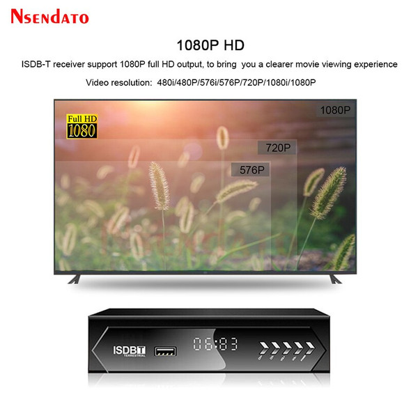 1080P ISDB T TV Receiver Box For Chile Brazil Peru South America 1080P ISDB T TV Receiver Box For Chile Brazil Peru South America