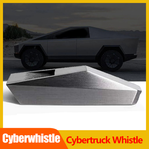 Cyberwhistle for Tesla Cybertruck Shaped Whistle Stainless Steel Truck Ornament Decorations Gift for Tesla Owner Collection 테슬라 Cyberwhistle for Tesla Cybertruck Shaped Whistle Stainless Steel Truck Ornament Decorations Gift for Tesla Owner Collection 테슬라