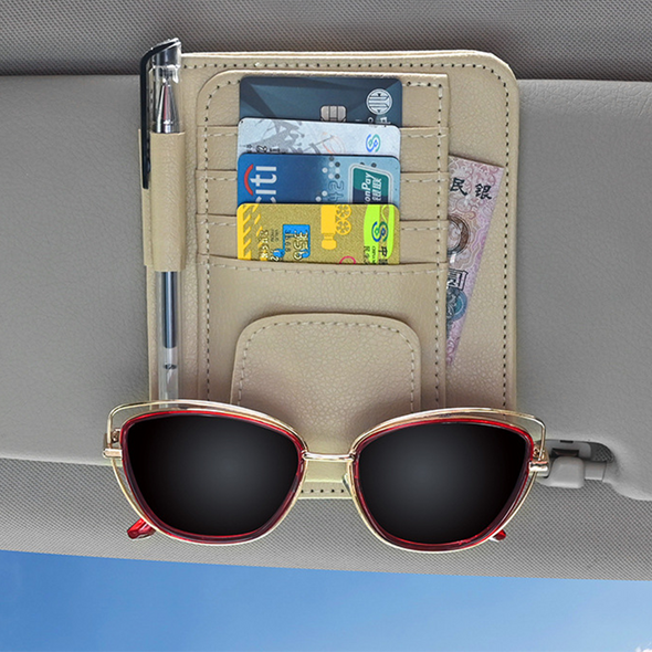 Car Sun Visor Mutil-Pocket Storage Organizer Auto Interior Accessories Car Documents Pouch Credit Card Sun Glasses Pens Holder Car Sun Visor Mutil-Pocket Storage Organizer Auto Interior Accessories Car Documents Pouch Credit Card Sun Glasses Pens Holder