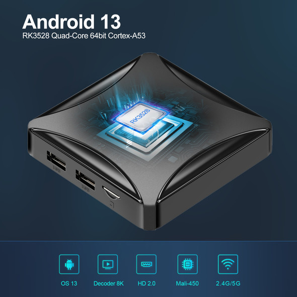 X88mini 13 Smart TV Box Rockchip3528 Android 13 8K Decoding Media X88mini 13 Smart TV Box Rockchip3528 Android 13 8K Decoding Media