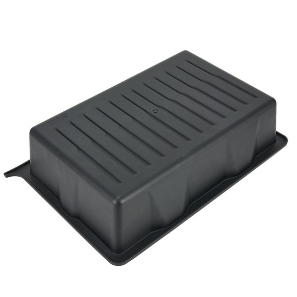 1pc/2pcs Under Seats Storage Box Organizer Trays Case Drawer TPE Black For Tesla-Model Y 2017-2023 40x12x27cm Stowing Tidying