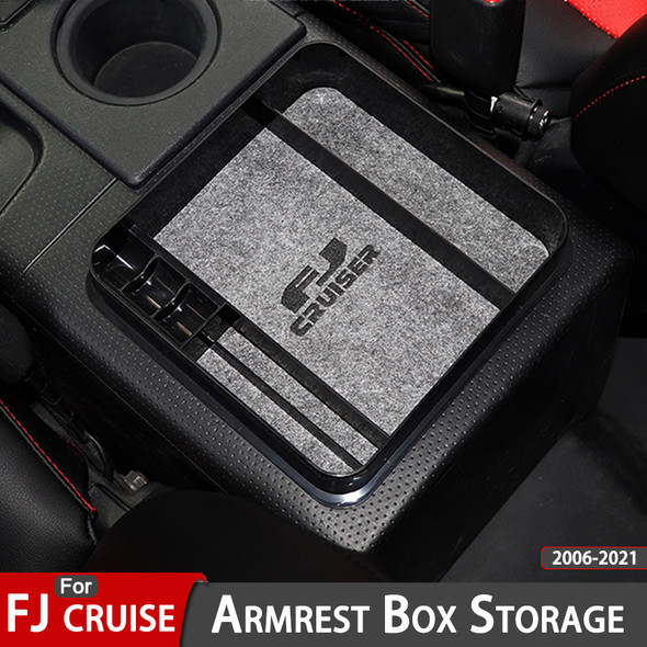 Central Storage Sorting Box For Toyota FJ Cruiser Stowing Tidying Armrest Box Storage Organize Accessories Interior Modification