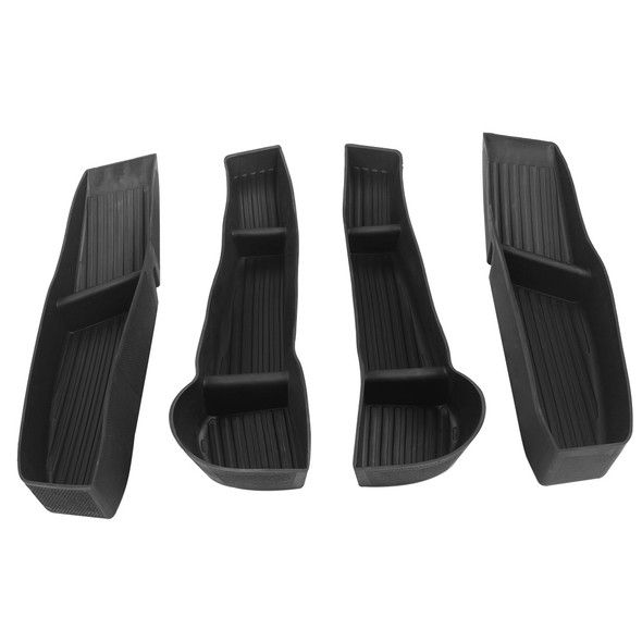 TPE 4pcs Door-Side Storage Tray Suitable for Tesla Model Y 16-21 Car Stowing Tidying Interior Accessories