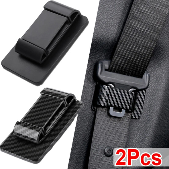 Car Seat Belt Limiter Buckle Stopper Holder Safety Belt Adjusting Clip Non-slip Spacing Limit Device Fixed Buckle Accessories