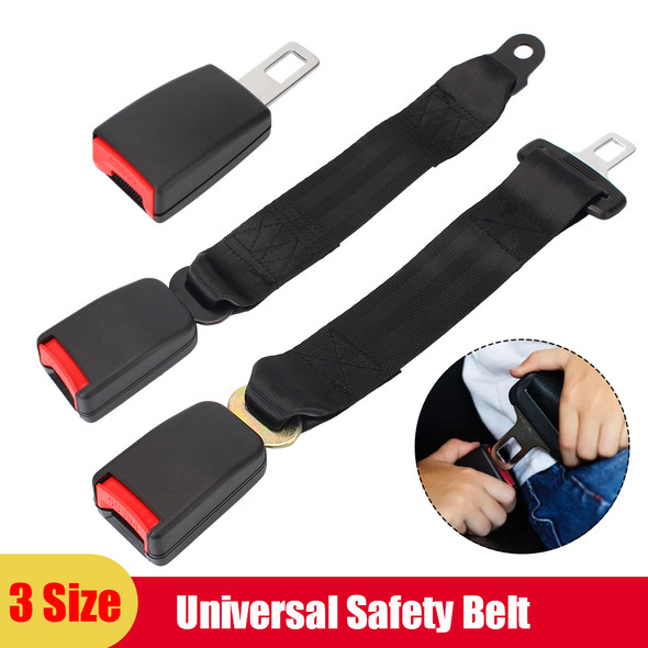 Car Seat Safety Belt Extender Clip Extension Auto Fasteners Buckle for 20-22MM Tongue Adapter Automotive Accessories Universal