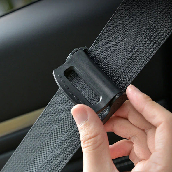 2PCS Car Safety Seat Belt Buckle Clip Seatbelt Stopper Adjuster Clip To Relax Shoulder Neck Car Strap Clips Car Accessories