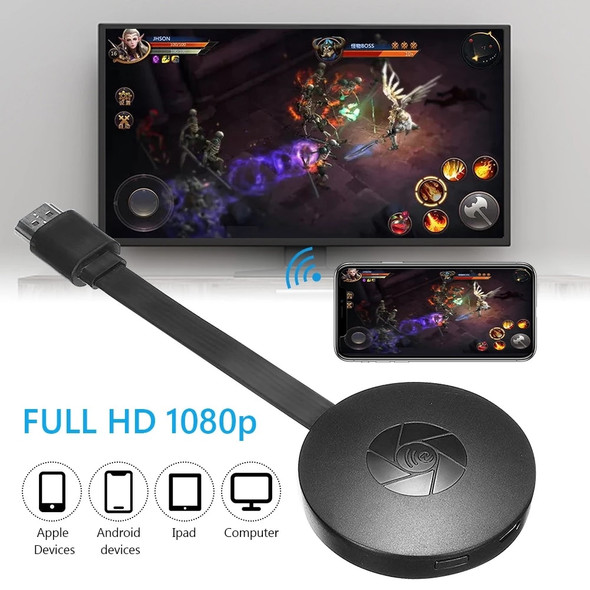 Miracast Android Dongle Mirascreen Wifi Hdmi-compatible Airplay Tv