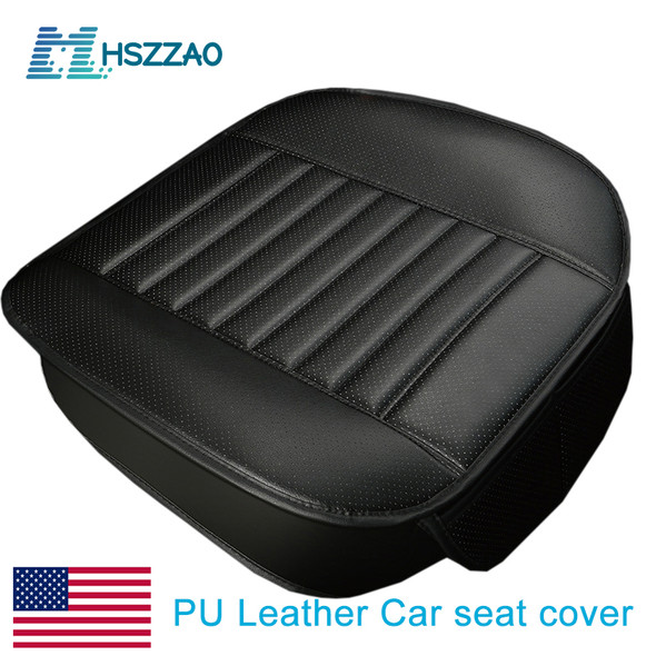 Ultra-Luxury Car Seat Protection Single Seat Without Backrest PU Senior Leather Car Seat Cover For Most Four-Door Sedan&SUV