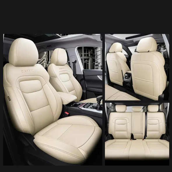 Custom Fit Car Seat Cover for Volvo XC60 XC90 S60 S90 Full Surround Durable Quality Nappa Leather Customize for Skoda kodiaq