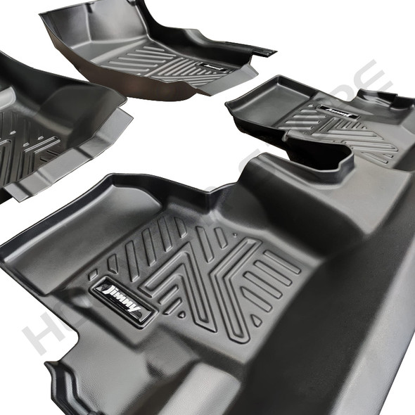 Car Floor Mats 5D TPE LHD Auto Manual Transmission Carpet Cover Foot Pads for Suzuki Jimny JB64 JB74 2019 2020 2021 2022 2023