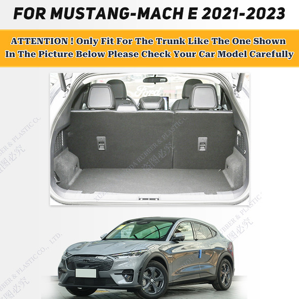 Custom Car Trunk Mat For Ford Mustang-Mach E 2021 2022 2023 Car Floor Mats Car Accessories Auto Goods Interior Details Custom Car Trunk Mat For Ford Mustang-Mach E 2021 2022 2023 Car Floor Mats Car Accessories Auto Goods Interior Details