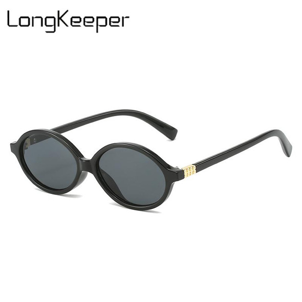 Longkeeper Trendy Small Square Oval Women Sunglasses Men Fashion Sun Glasses Female Vintage Lenses Uv400 Lentes De Sol Mujer