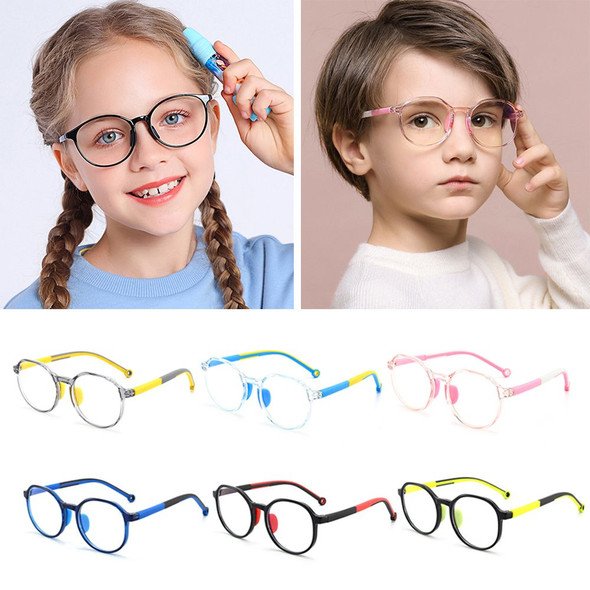 Ultralight TR90 Frame Computer Glasses for Kids Boys Girls Anti-blue Light Glasses Children Comfortable Eye Protection Eyewear