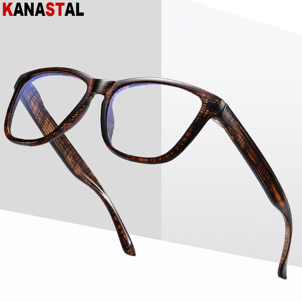 Women Anti Blue Light Blocking Reading Glasses Multicolored Computer Eyeglasses Frame Men Prescription Optical Myopia Eyewear