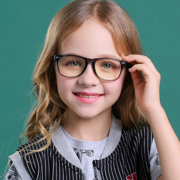 Anti blue Light Kids Glasses TR90 Children Optical Frame Eyeware Boy Girls Computer Transparent Blocking Eyeglasses UV400