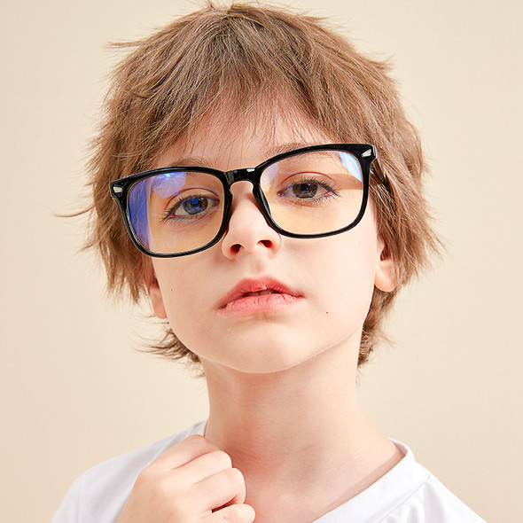 New Blue Light Blocking Kids Glasses Square Frame Eyewear Boys Girls Anti Blue Light Computer Eyeglasses