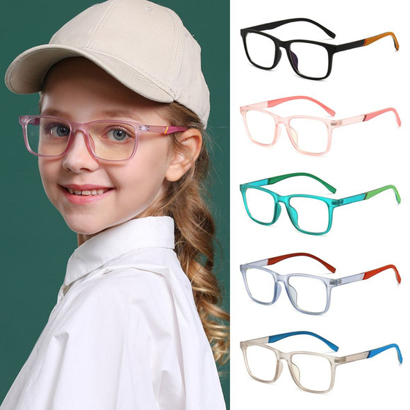 2024 New TR90 Anti Blue Light Glasses Plain Glasses Children Radiation Protection for Kid Computer Ultra Light Frame Eyeglasses