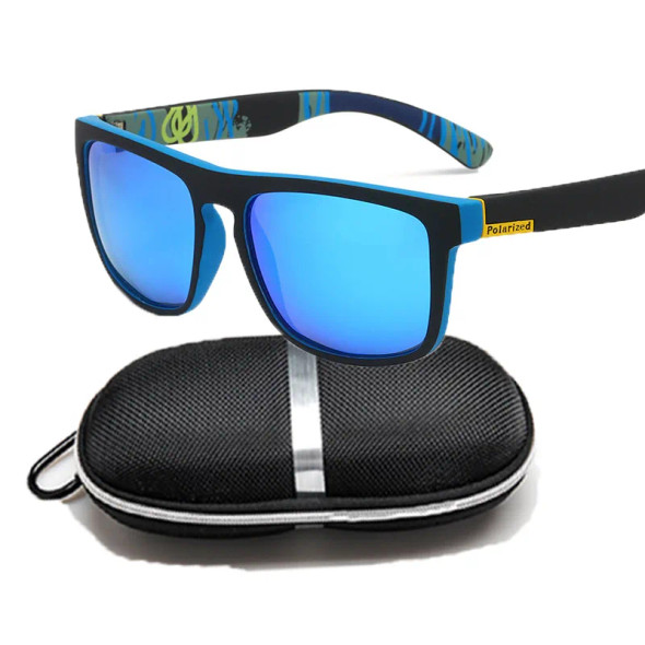 Retro Sports Polarized Sunglasses Women Men Square Outdoor Sun Glasses Unisex High Quality Travel UV400 Protection Lense Eyewear