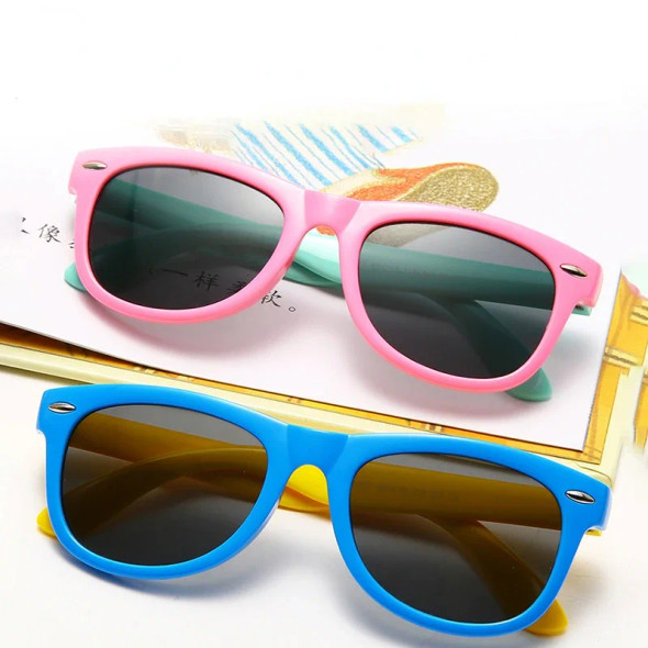 New Polarized Kids Sunglasses Square Silicone Flexible Children Boys Girls Sun Glasses Baby Shades Eyewear UV400 Oculos New Polarized Kids Sunglasses Square Silicone Flexible Children Boys Girls Sun Glasses Baby Shades Eyewear UV400 Oculos