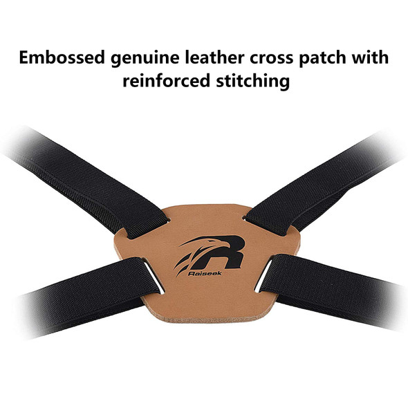 Raiseek Optics Binocular Harness Strap Adjustable Stretchy, Camera