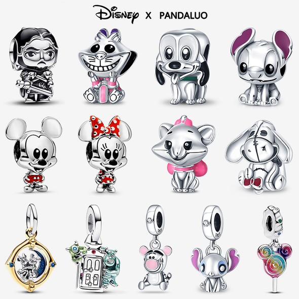 Disney Marvel 2024 Original New in Charm Beads Fits Pandora Bracelet For Women 925 Silver Pendant Bead DIY Jewelry Hot Sale Gift