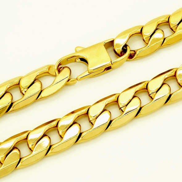 Men Women Bracelet 6/8/10/12 Mm 8 Inches Curb Chain Bracelet Punk Hip-hop Bracelet Mens Jewellery Stainless Steel Bracelet Gift
