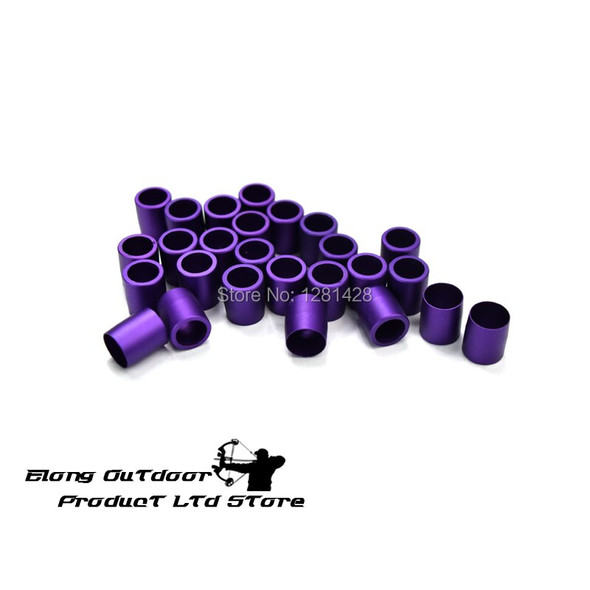 Purple Color Nock Collars Protector Arrow Hunting Shooting Archery Bow