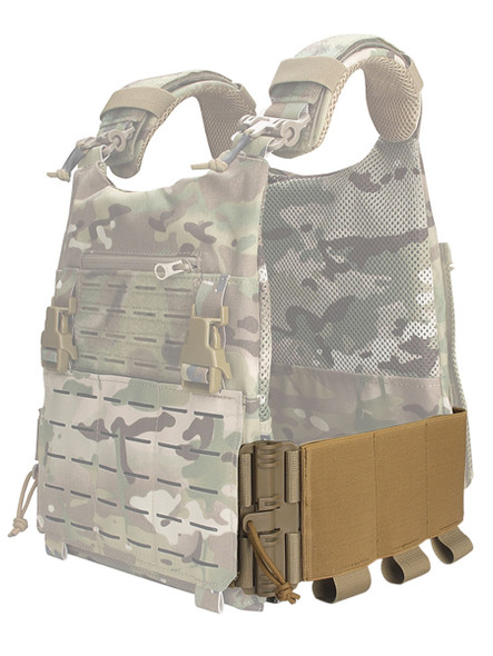 Kosibate Tactical Removal Buckle Kit Molle System Elastic Cummerbund Vest Quick Release Set For JPC CPC NCP