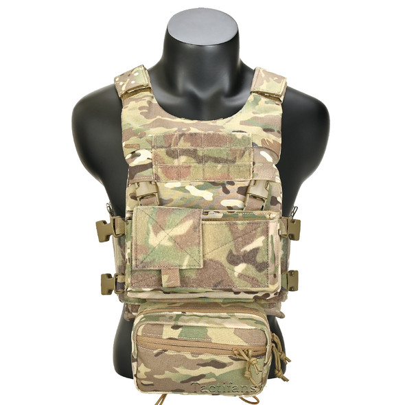 Tactical Low Profile Plate Carrier LV119 Airsoft Vest Elastic Cummerbund MK4 Chassis Chest Rig Drop Down Pouch Setup Nylon