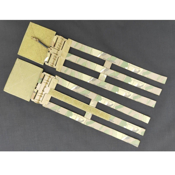 Tactical Airsoft Vest Cummerbund 3-Band Skeletal Plate Carrier Quick Release Buckle Set Vest for JPC AVS XPC Accessories Tactical Airsoft Vest Cummerbund 3-Band Skeletal Plate Carrier Quick Release Buckle Set Vest for JPC AVS XPC Accessories
