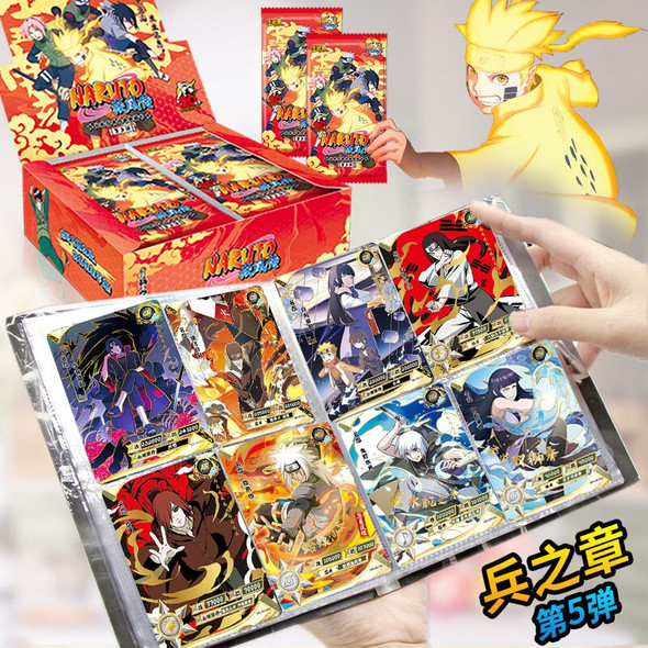 One Pack Genuine Naruto Carded Complete Collection Series Card Fight Chapter Cards Pro Chapter Childrens Toy Game Gift