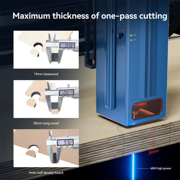 AtomStack S40 A40 Pro 210W Laser Engraver Machine With F60 Air Assist 48W Optical Power CNC Engraving Metal Cutting Wood Acrylic