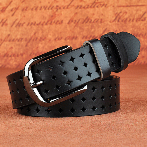 MEDYLA Genuine Leather Woman Belt Ladies Belt Handsome Hollow All-match Fashion Women's Belt High Quality Ladies Wide Belt L181