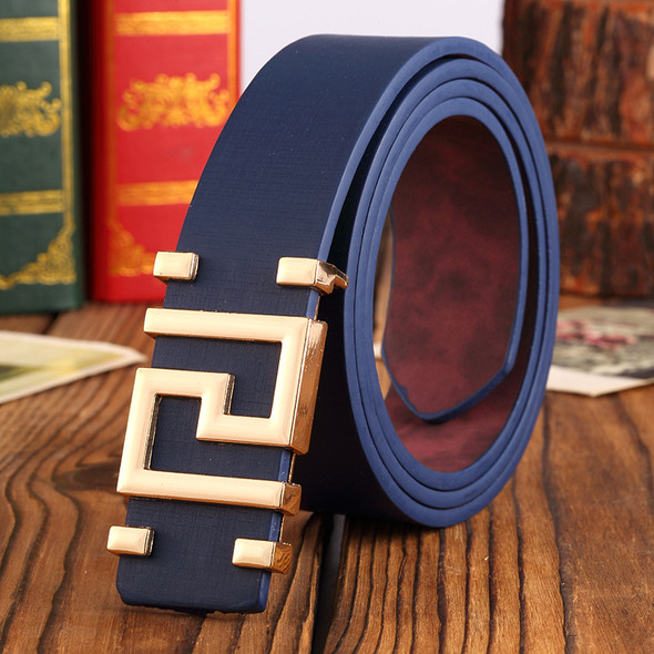 Fashion Casual Gold Letter Button Top Men's Women's Belts for Daily Wear Jeans Designer Belts for Comfortable Gift To Boyfriend