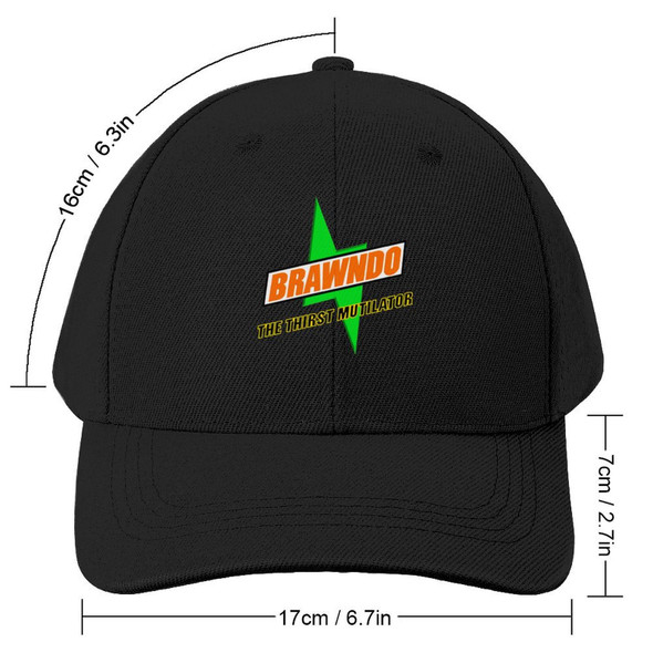 Brawndo: The Thirst Mutilator Baseball Cap Golf Cap Christmas Hat cute Men Luxury Brand Women's